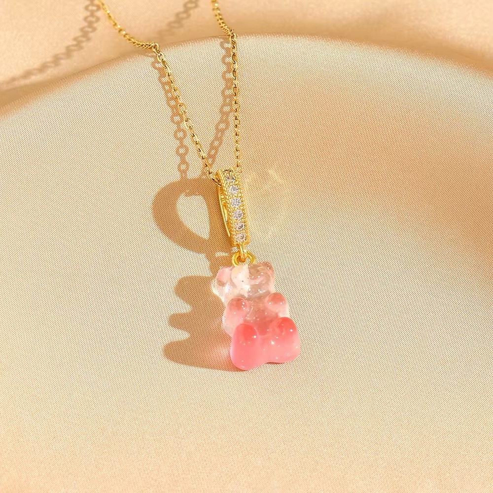 Bear pendant necklace set - Picture 8 of 8